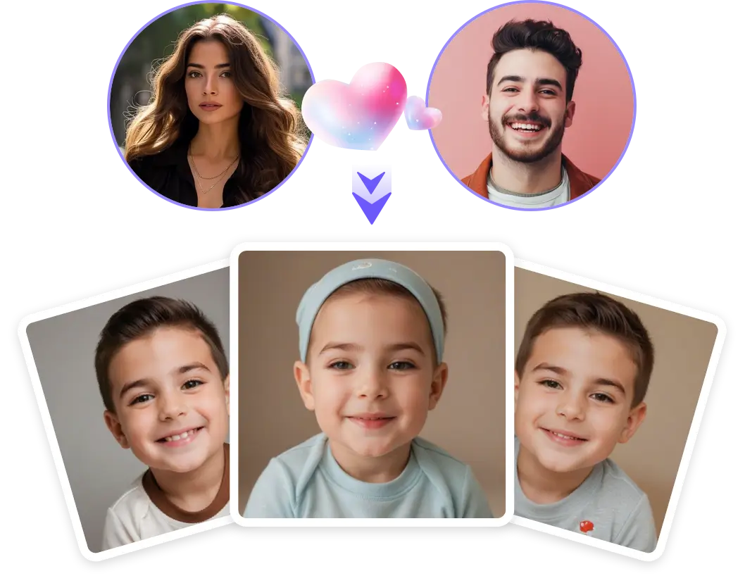 Intelligent baby face generator