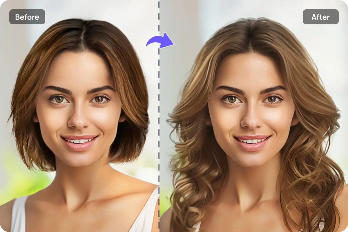 Intelligent hairstyle online free