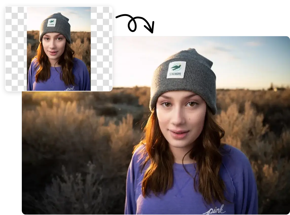 Intelligent image extender