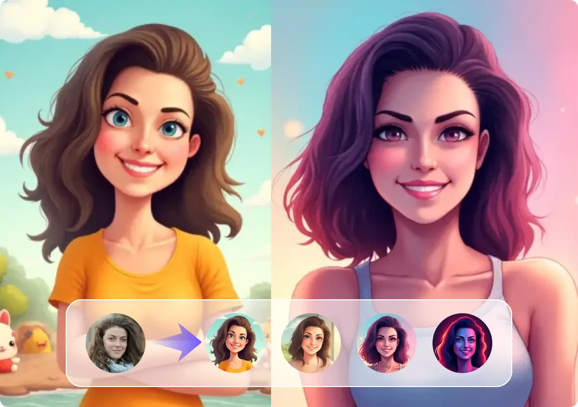Intelligent portrait generator free