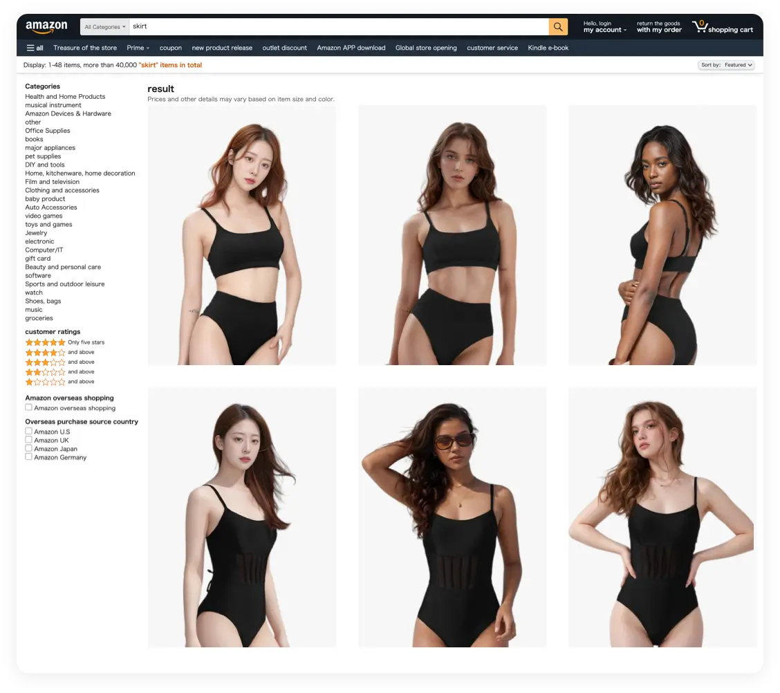 busty bikini models