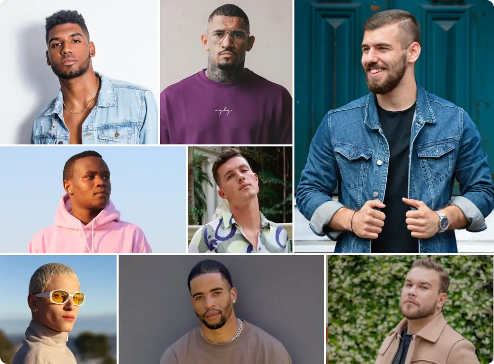 Diverse Intelligent Male Models