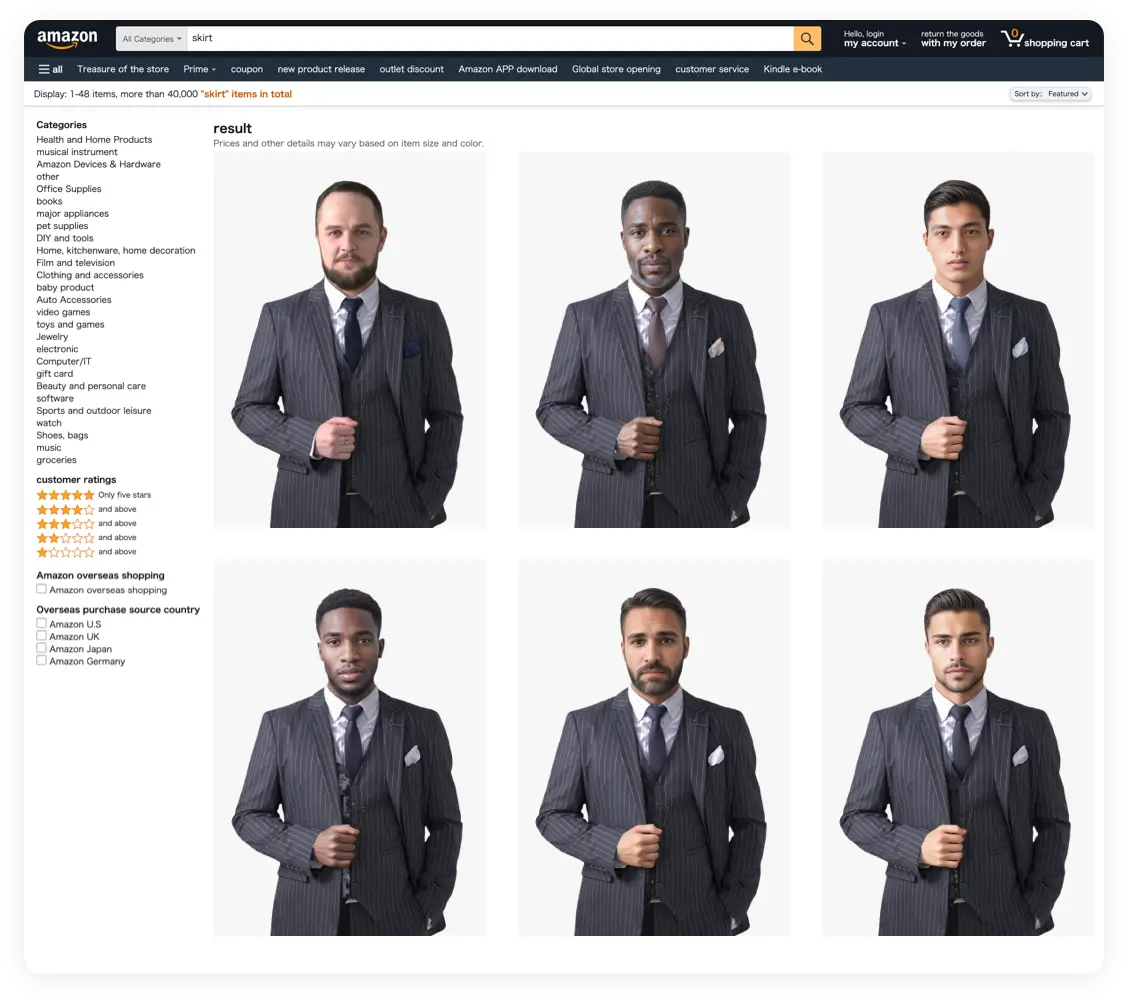 Revolutionizing E-commerce with Intelligent Male Models