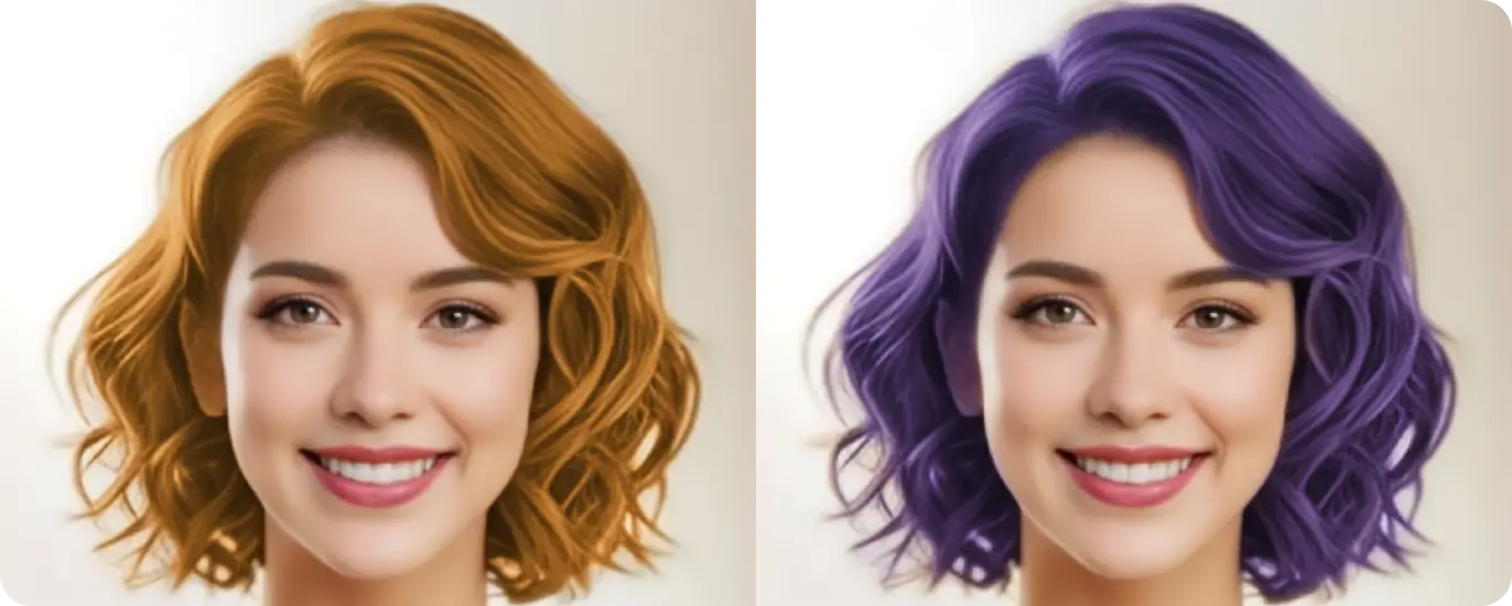 virtual hair color try on free