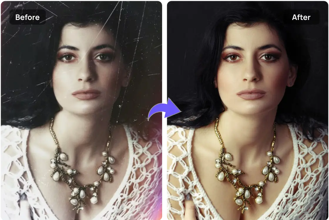 Bright And Enhance Old Photo
