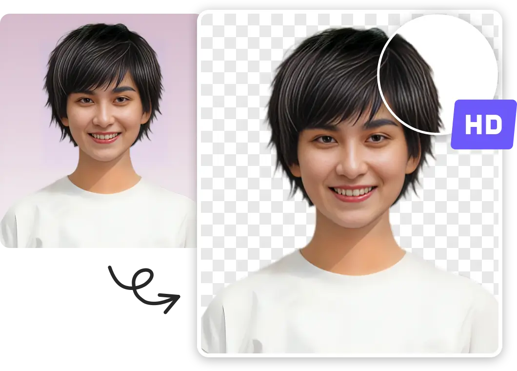 Intelligent background remover
