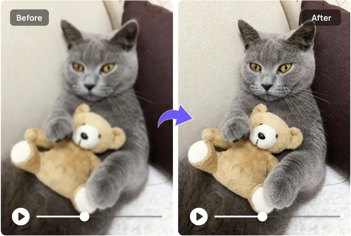 Intelligent video enhancer