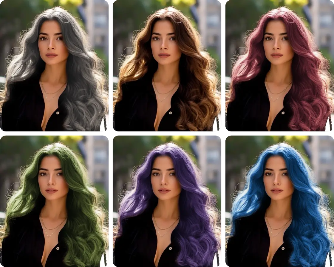 haircolor filter